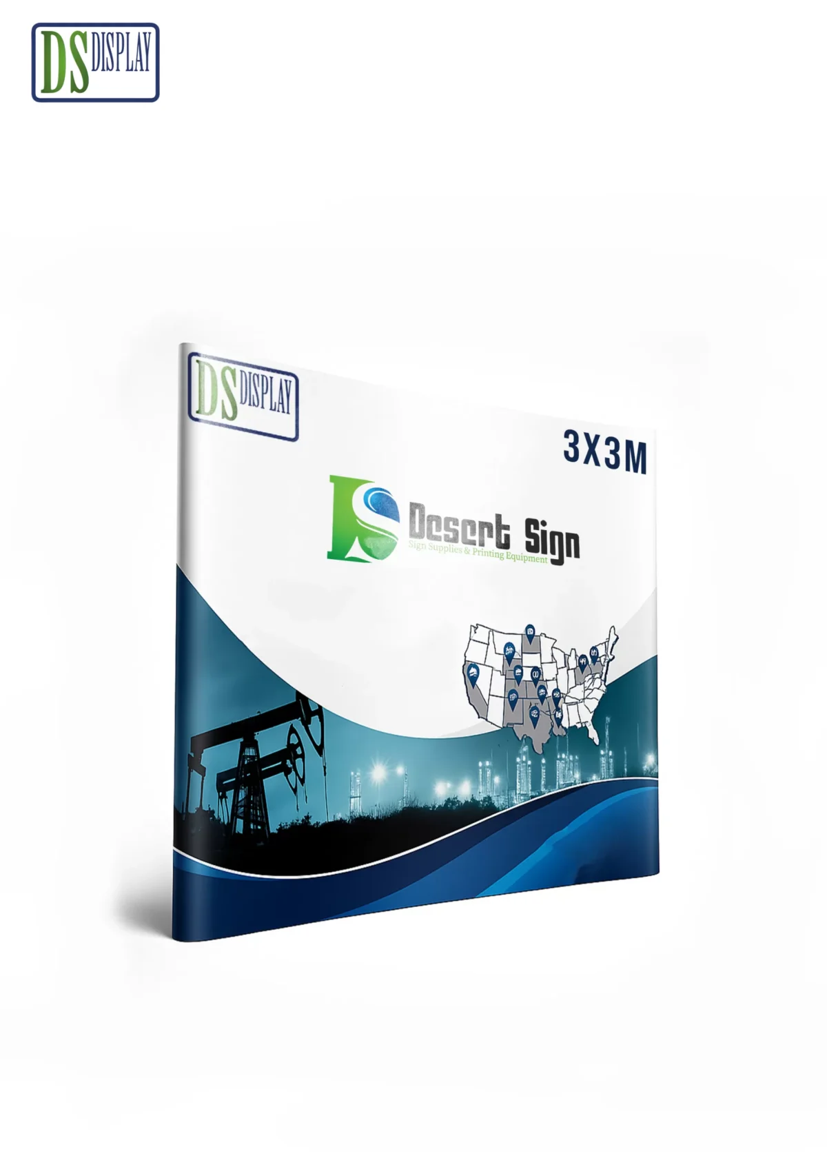 Full Magnetic Straight  Pop Up Display 3.0x3.0m - Image 1