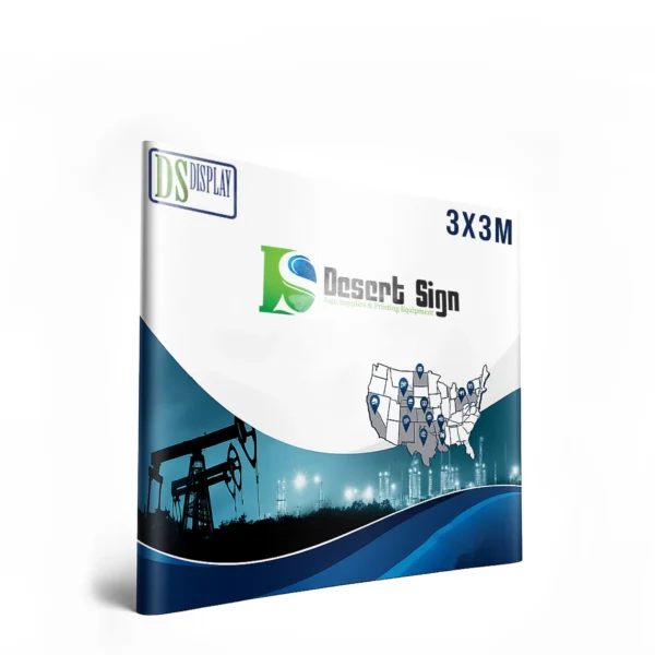 Full Magnetic Straight  Pop Up Display 3.0x3.0m