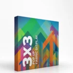 Aluminum Tube Frame Fabric Straight Pop Up Display 3.0x3.0m