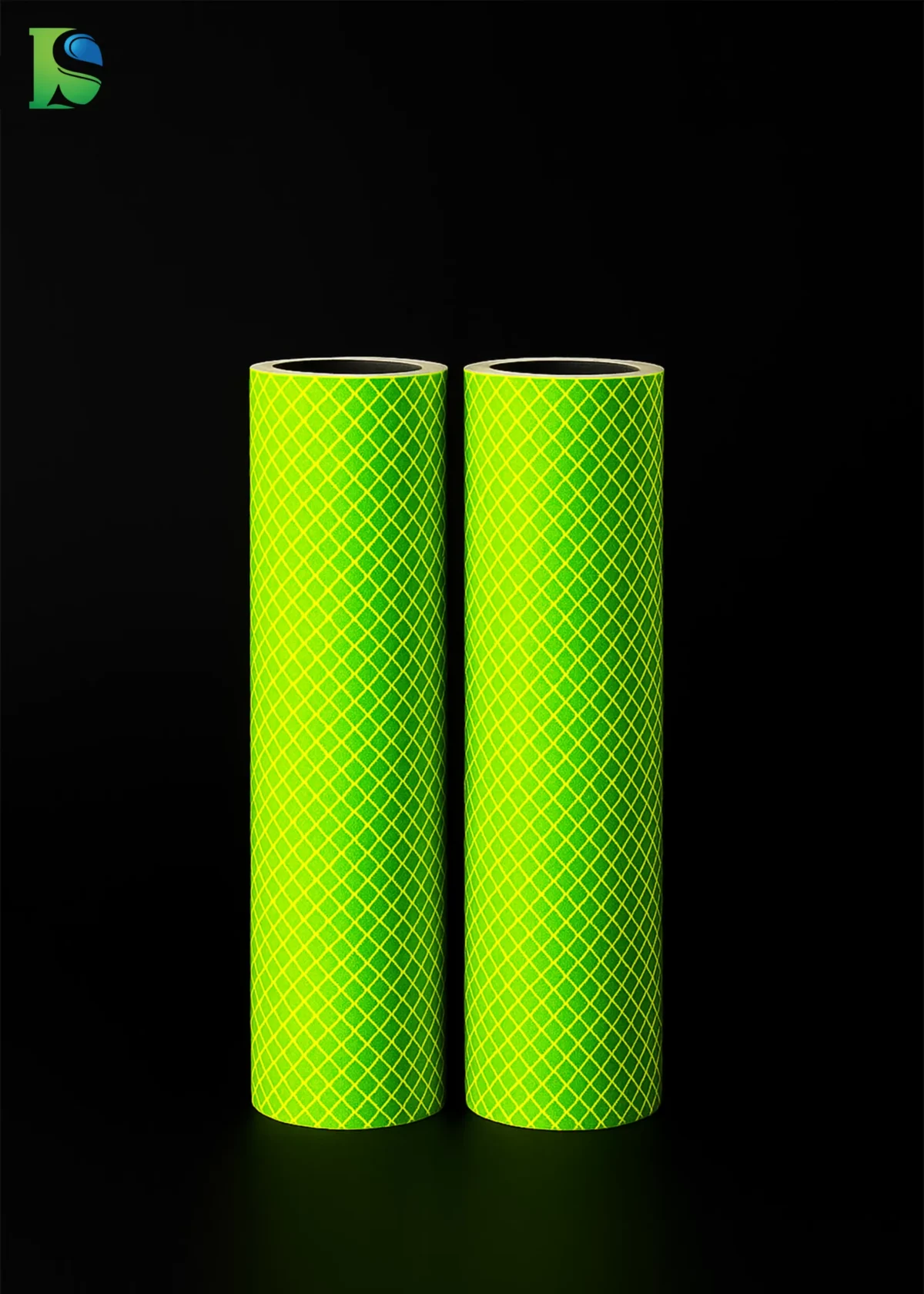 Honeycomb Diamond Grade Green Reflective 1.22x45.7 - Image 1