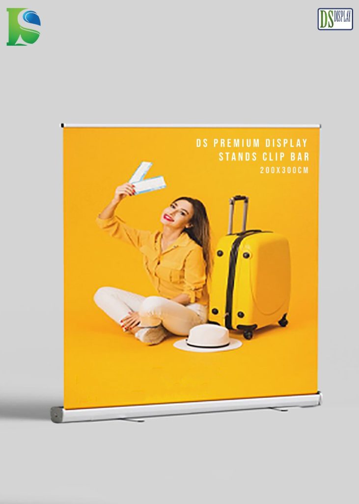 Premium Display Stands Clip Bar Type 3.0×2.0m