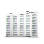Full Magnetic Curve Type Pop Up Display 3.0x4.0m