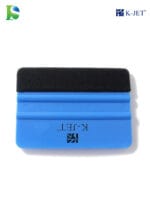 Blue Plastic Felt Edge Squeegee<br> (2 for 10 | 1 for 7) - Image 2