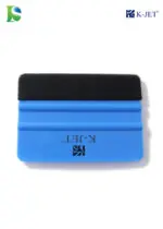 Blue Plastic Felt Edge Squeegee<br> (2 for 10 | 1 for 7) - Image 2