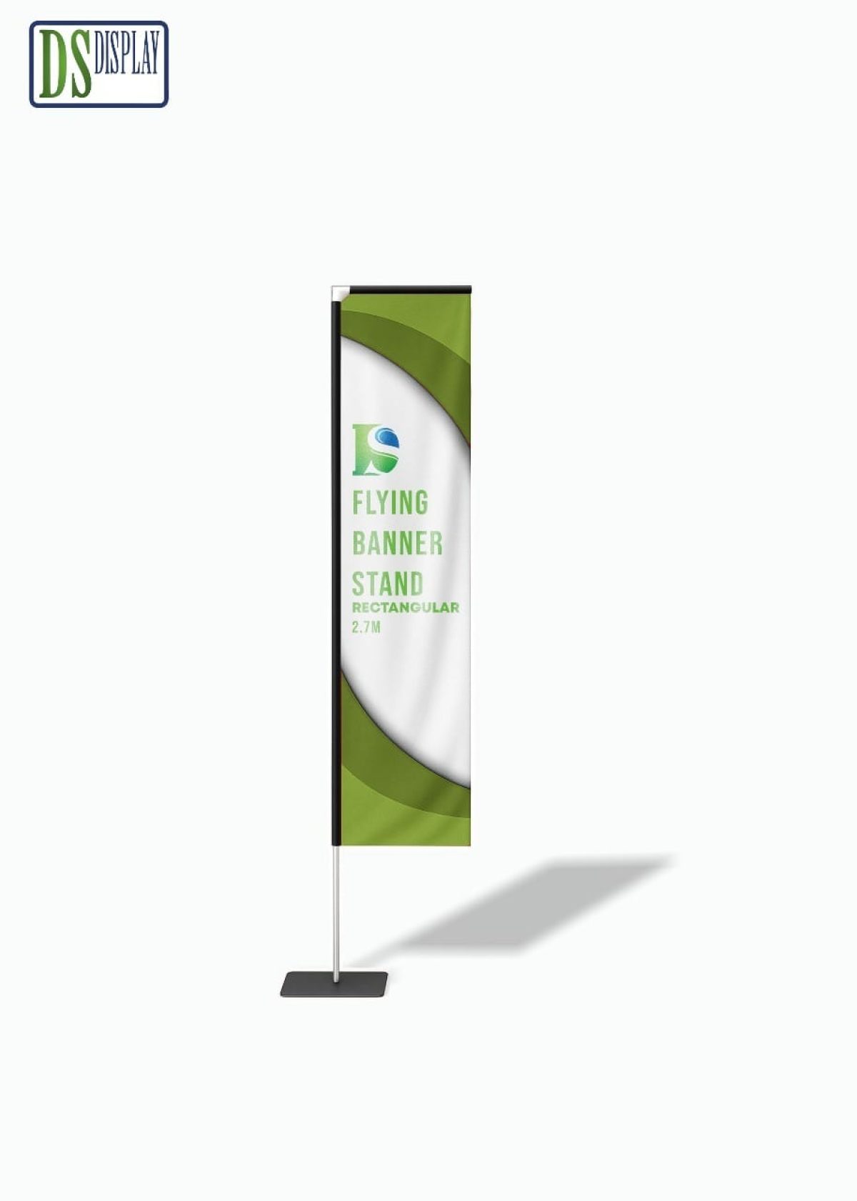 Rentangular Box Banner Display Rectangular Banner Stand