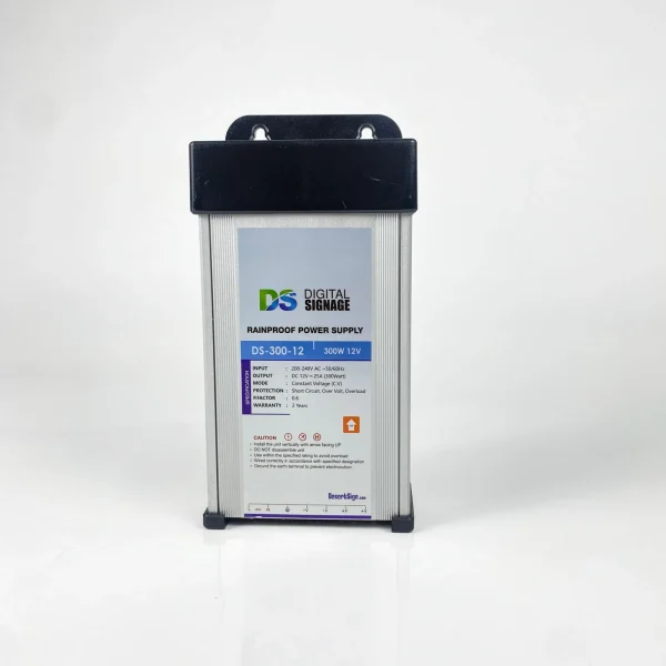 DS DIGITAL Rainproof Power Supply 12V - 100W 8.33A
