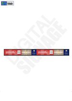 DS Shelf Talker LCD Digital Screen Display 476X89.37 - Image 2