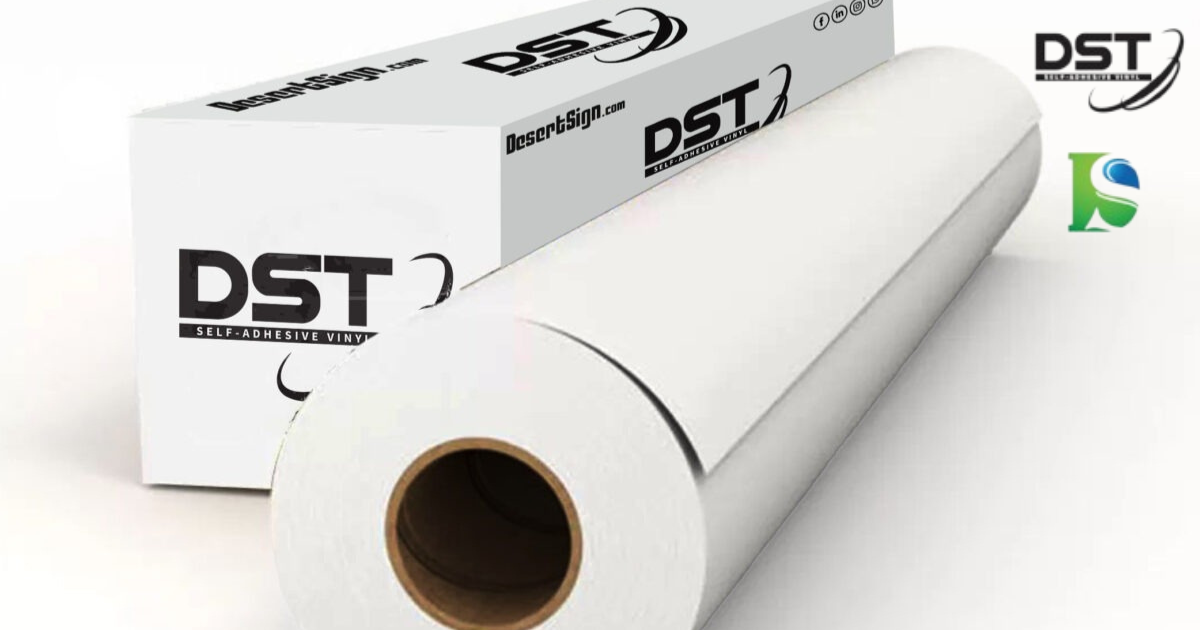 Vinyl White back Glossy & Matt