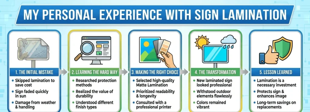 How to Choose Lamination for Printed Signs 2 Gemini Generated Image 45l8cl45l8cl45l8 1