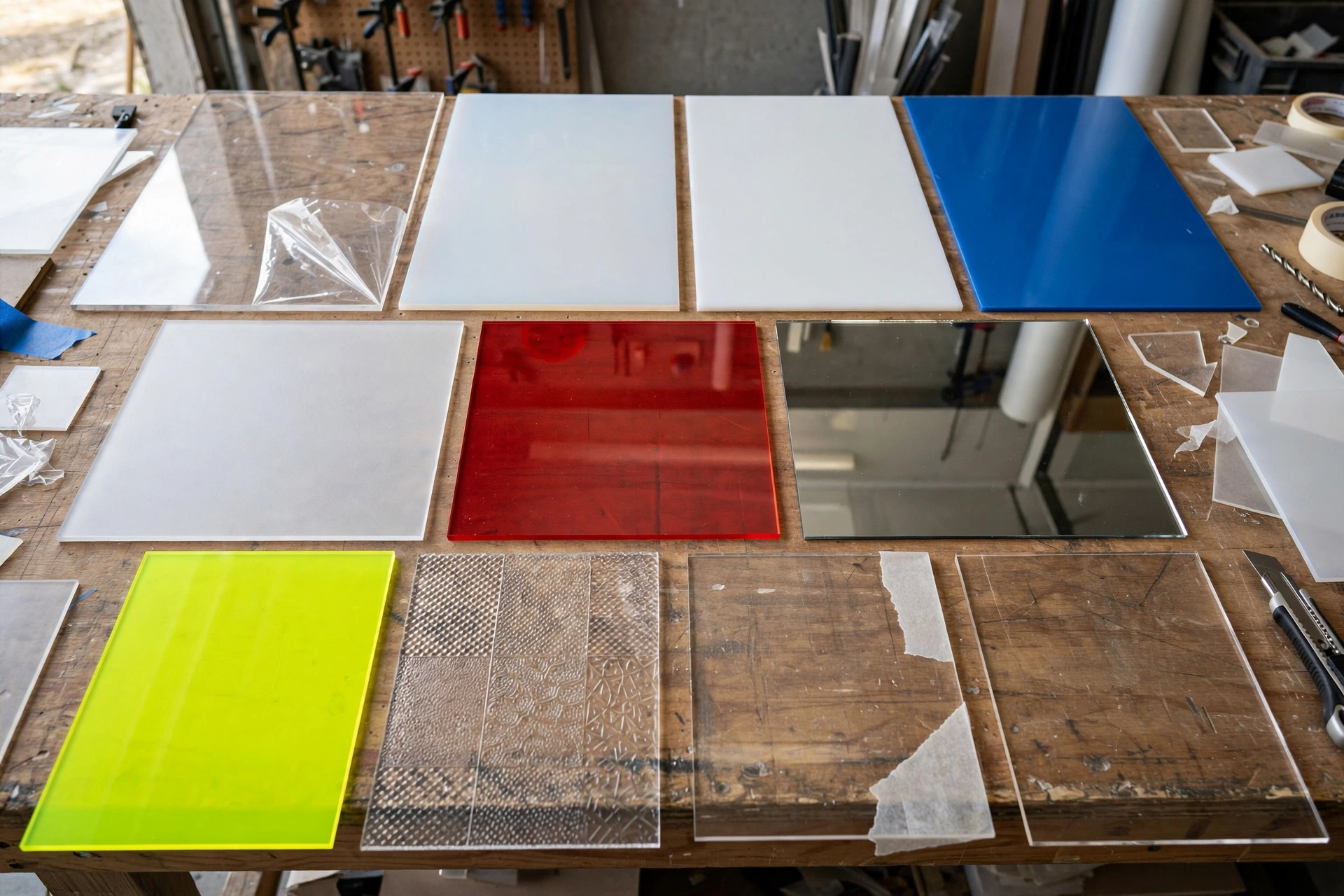 Laser cutting acrylic sheets for precise signage designs