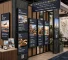 Digital display presenting luxury UAE hotel and resort experiences