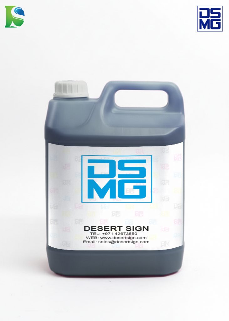 DSMG Eco Solvent Ink 5L Polarise Head - cyan ink