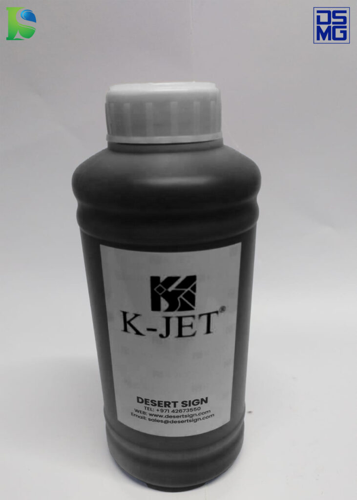 K-JET Eco-Solvent Ink 1L Konica Head - BLACK