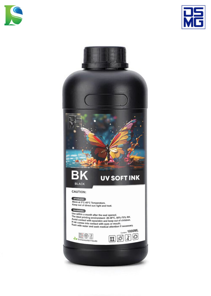 UV SOFT INK 1L - BLACK INK