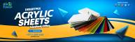 Acrylic sheet banner
